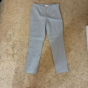 a.n.a Light grey Pinstripe Ponte Pants